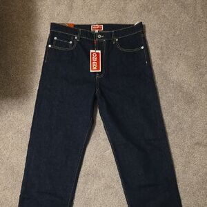 Kenzo Men's Deep Indigo Straight Jeans